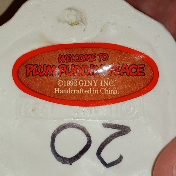 Plum Puddin Place Christmas Village Decor in Box 1992 must see - Picture 4 of 4